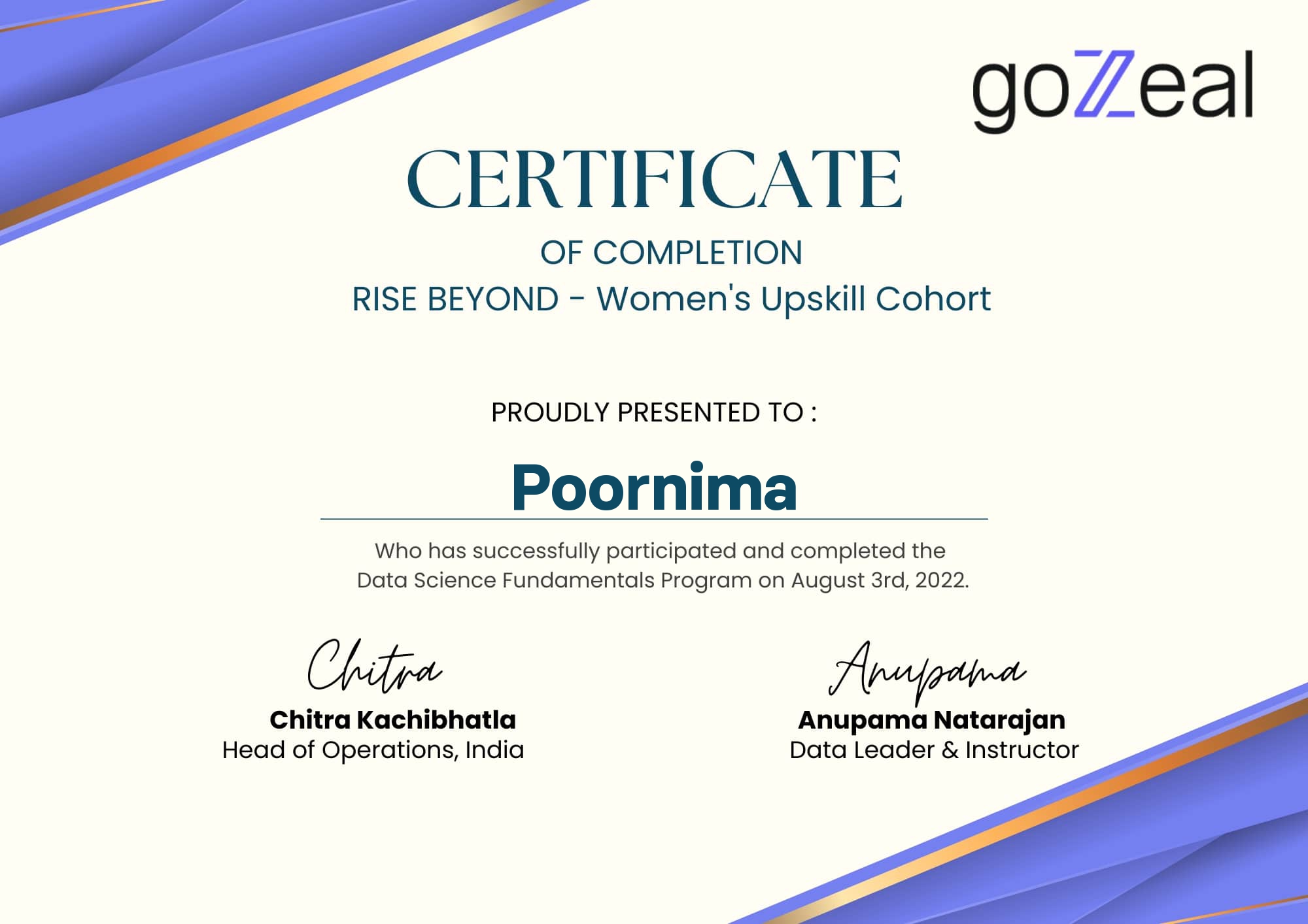 Poornima